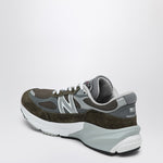 New Balance Low Made in USA 990v6 olive green trainer Fall - Winter 2024,high_inventory,LDin,Men,Men > Shoes,Men > Shoes > Sneakers,Yes Eu New Balance U990OG6PM/P_NEWB-OL_602