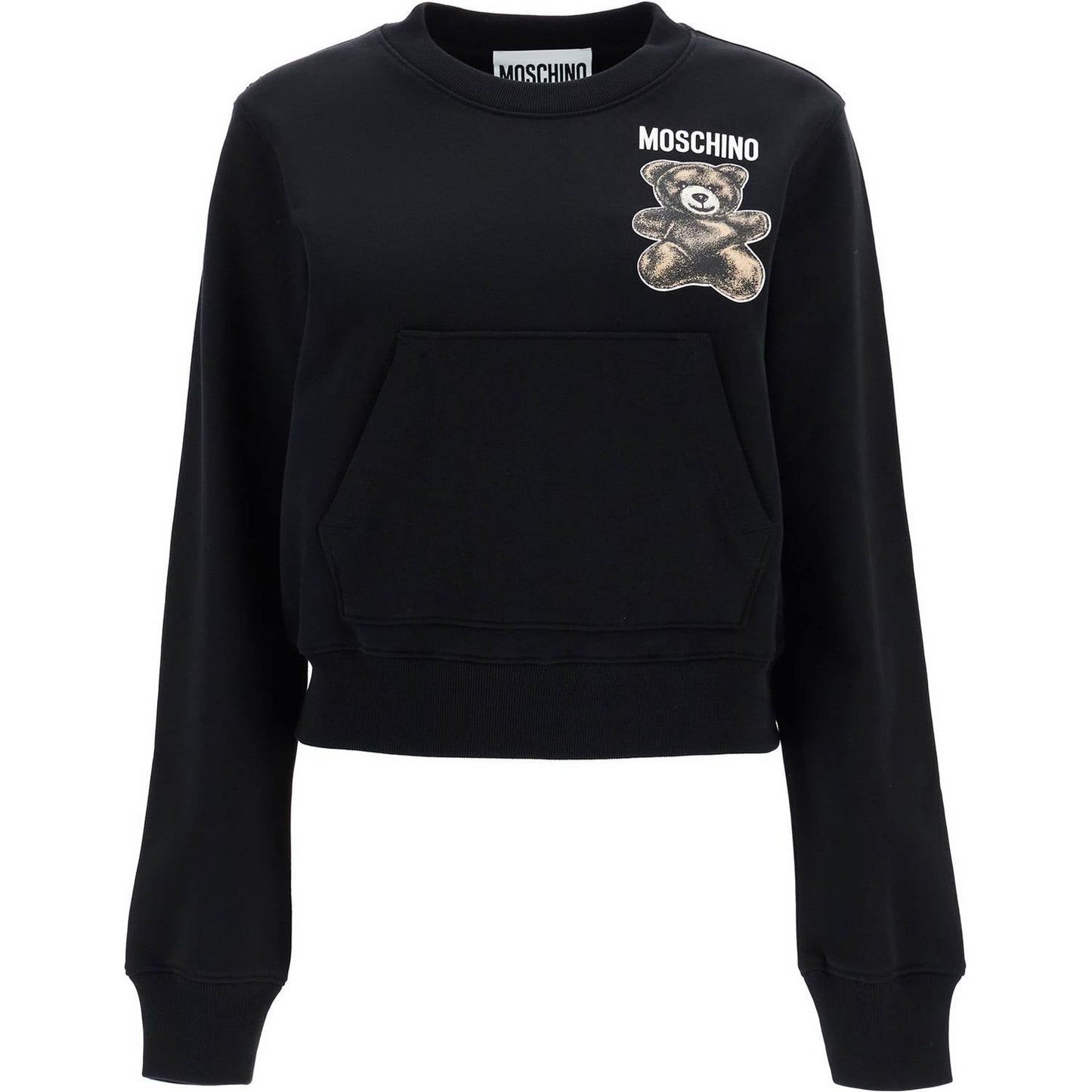 moschino teddy bear crewneck