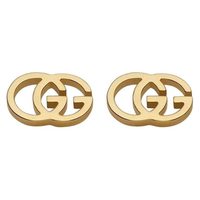 ORECCHINI GUCCI MOD. YBD094074002 DESIGNER FASHION JEWELLERY GUCCI JEWELS Tan