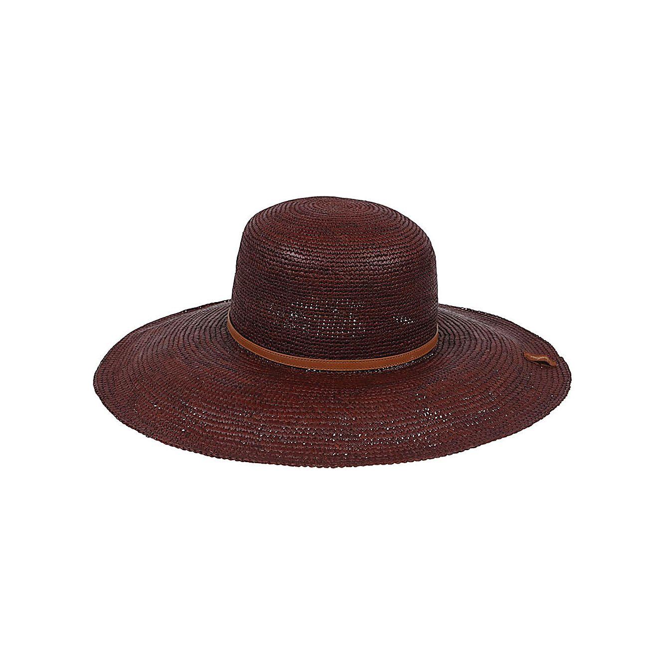 Borsalino Hats Leather Brown