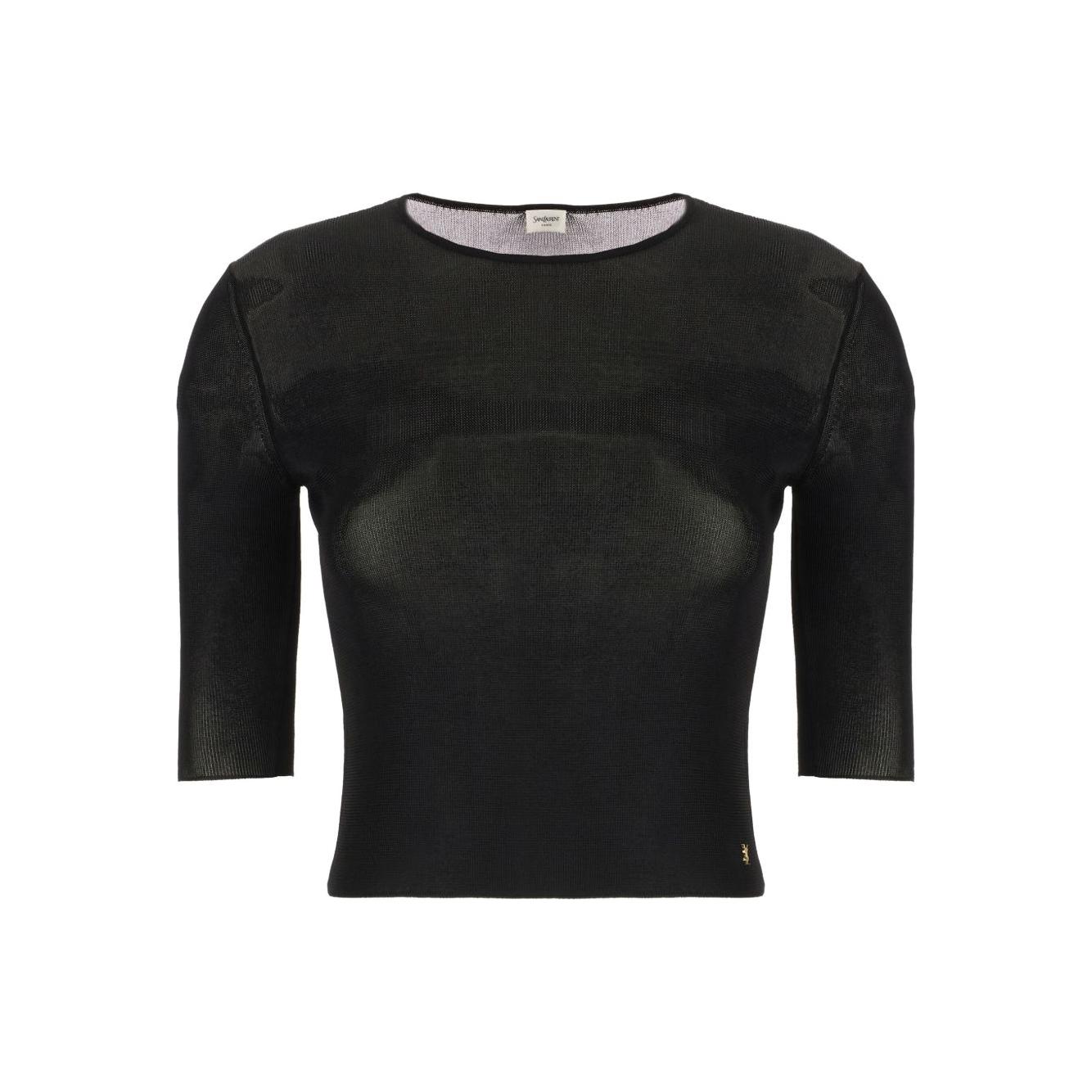Saint Laurent Sweaters Black
