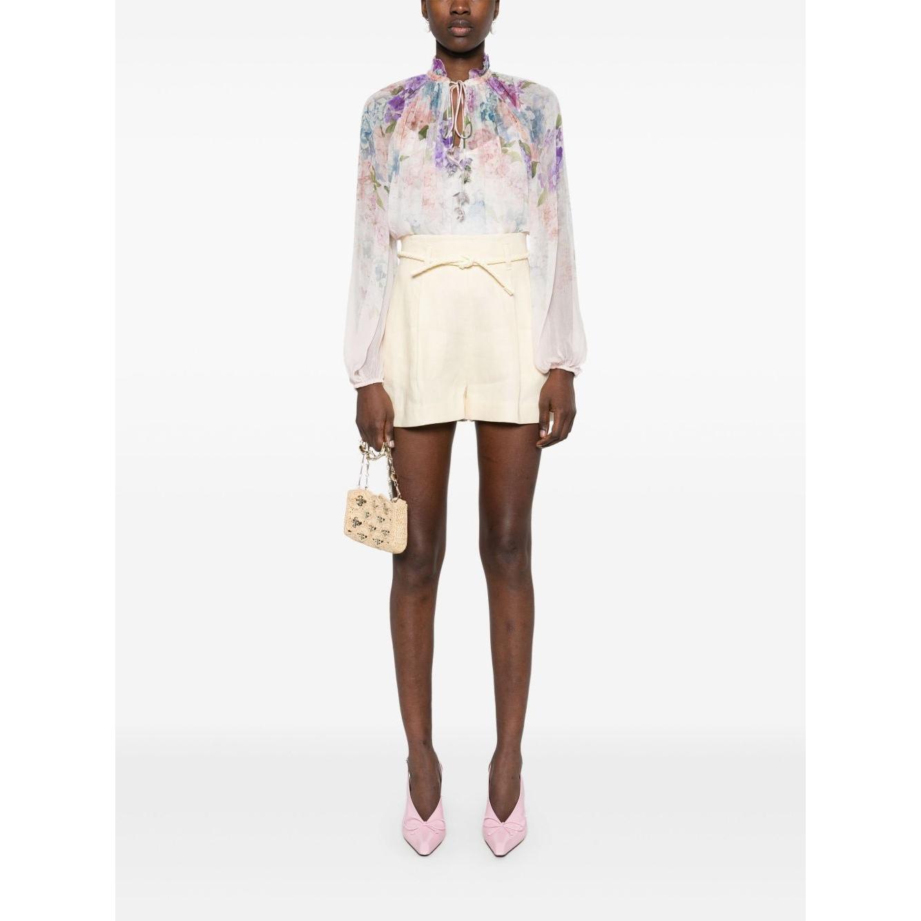 Zimmermann Shorts Yellow
