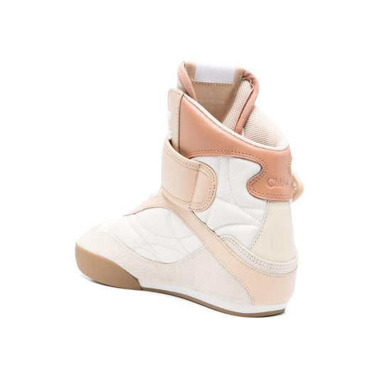 Chloè Kick leather sneakers LDin,Spring - Summer 2025,Trending,Women,Women > Shoes,Women > Shoes > Sneakers,Yes Eu Chloè CHC25U07HSL6H1-P25