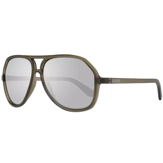 Guess Brown Men Sunglasses