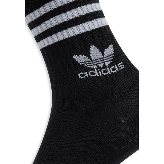 Adidas Black Cotton Sock 1728,34-36,37-39,40-42,43-45,71956299936,Adidas,Black,Clothing,Men,New with tags,Tights & Socks - Women - Clothing,Women - Clothing Adidas AD-15280900009-40-42