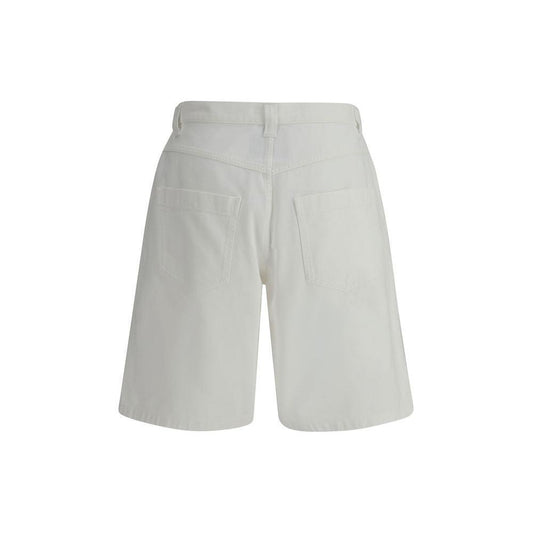 Moschino Denim Baggy Shorts 1728,72470364320,Clothing,IT46 | S,IT48 | M,IT50 | L,Men,Men - Clothing,Moschino,New with tags,Shorts - Men - Clothing,White Moschino MO-251ZZJ034102270001-IT48 | M