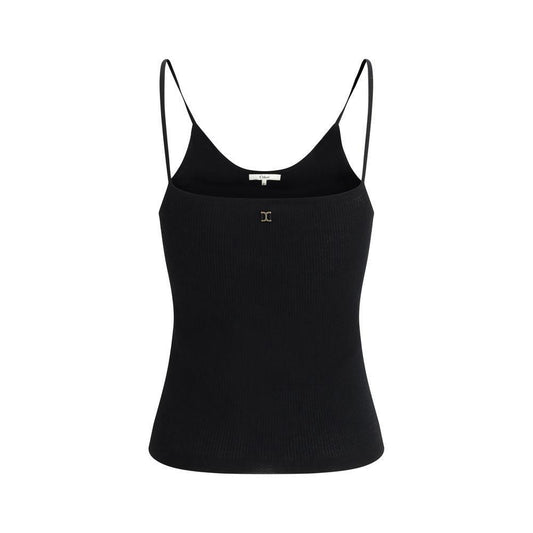 Chloé Ribbed Top 1728,72470364320,Black,Chloé,Clothing,M,New with tags,Tops & T-Shirts - Women - Clothing,Women,Women - Clothing Chloé CH-CH24WMP47667001-M
