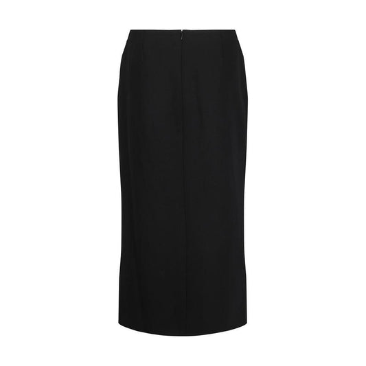 Chloé Midi Skirt 1728,72470364320,Black,Chloé,Clothing,IT38 | S,New with tags,Skirts - Women - Clothing,Women,Women - Clothing Chloé CH-CH24WJU06139001-IT38 | S