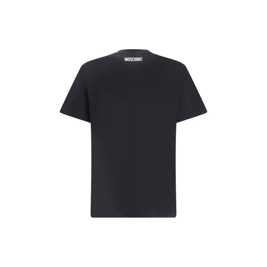 Moschino Logo T-Shirt 1728,72470364320,Black,Clothing,L,M,Men,Men - Clothing,Moschino,New with tags,T-Shirts - Men - Clothing Moschino MO-251ZZA071402411555-M