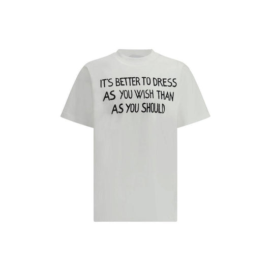 Moschino T-Shirt with text 1728,72470364320,Clothing,L,M,Men,Men - Clothing,Moschino,New with tags,S,T-Shirts - Men - Clothing,White Moschino MO-251ZZJ071602411001-L