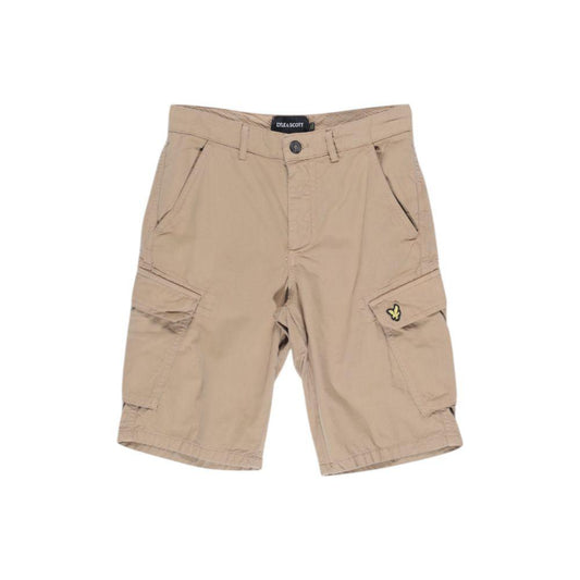 Lyle & Scott Beige Cotton Short 1728,71956299936,Beige,Clothing,Lyle & Scott,Men,Men - Clothing,New with tags,Shorts - Men - Clothing,W28,W29 Lyle & Scott LY-15919900309-W29
