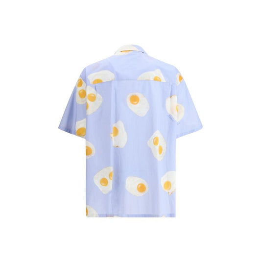 Moschino Printed short sleeve Shirt 1728,72470364320,Clothing,Light Blue,M,Men,Men - Clothing,Moschino,New with tags,S,Shirts - Men - Clothing Moschino MO-251ZZA022602591303-S