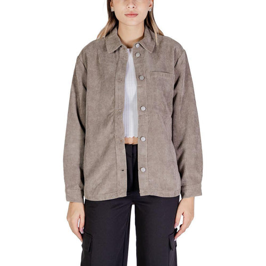 Jacqueline De Yong Beige Polyester Shirt 1728,71956299936,Beige,Clothing,IT42|M,IT44|L,Jacqueline De Yong,New with tags,Shirts - Women - Clothing,Women,Women - Clothing,XL Jacqueline De Yong JA-14840100309-IT42|M