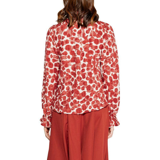 Vero Moda Red Polyester Shirt 1728,71956299936,Clothing,IT44|L,New with tags,Red,Shirts - Women - Clothing,Vero Moda,Women,Women - Clothing,XL Vero Moda VE-14874500141-XL