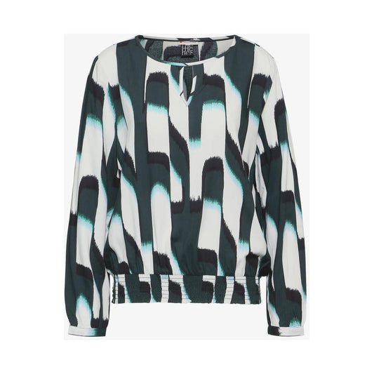 Street One Green Viscose Shirt 1728,71956299936,Clothing,Green,IT36|XXS,New with tags,Shirts - Women - Clothing,Street One,Women,Women - Clothing Street One ST-15165300150-IT36|XXS