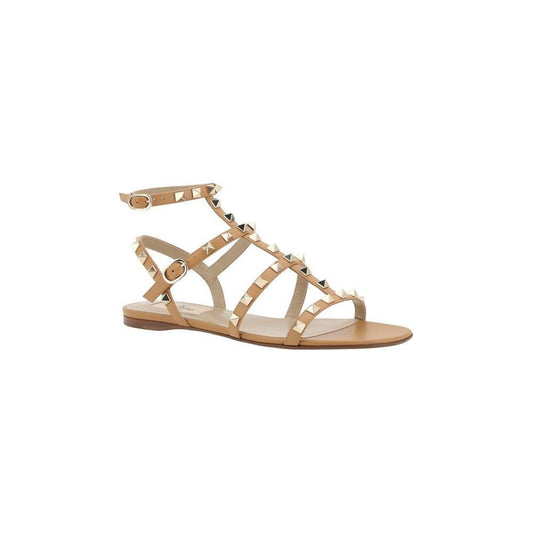 Valentino Garavani Rockstud Sandals 1728,72470364320,Beige,EU35.5/US5.5,EU36.5/US6.5,EU36/US6,EU37.5/US7.5,New with tags,Sandals - Women - Shoes,Shoes,Valentino Garavani,Women,Women - Shoes Valentino Garavani VA-6W2S0A05VODKEL-EU36/US6