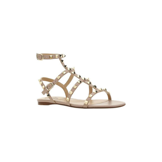 Valentino Garavani Rockstud Sandals 1728,72470364320,Beige,EU36.5/US6.5,EU36/US6,New with tags,Sandals - Women - Shoes,Shoes,Valentino Garavani,Women,Women - Shoes Valentino Garavani VA-6W2S0A05VODP45-EU36/US6