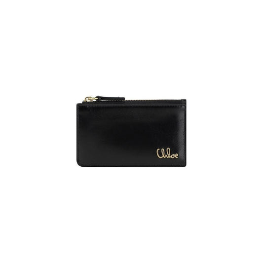 Chloé Logoed Card Holder 1728,72470364320,Bags,Black,Chloé,New with tags,Wallets - Women - Bags,Women,Women - Bags Chloé CHCH25SP481O16001BB