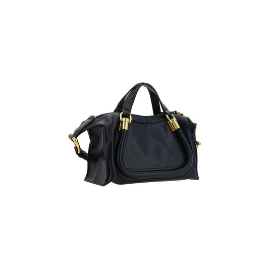 Chloé Paraty Shoulder Bag 1728,72470364320,Bags,Black,Chloé,New with tags,Shoulder Bags - Women - Bags,Women,Women - Bags Chloé CHCHC24AS751N82001BB