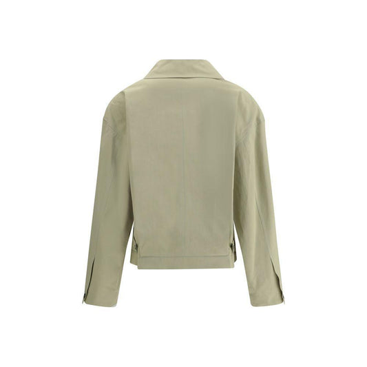Loulou De Saison Coen Short Jacket 1728,72470364320,Beige,Clothing,IT36 | XS,IT38 | S,Jackets & Coats - Women - Clothing,Loulou De Saison,New with tags,Women,Women - Clothing Loulou De Saison LO-COENLIGHTSAGE-IT36 | XS