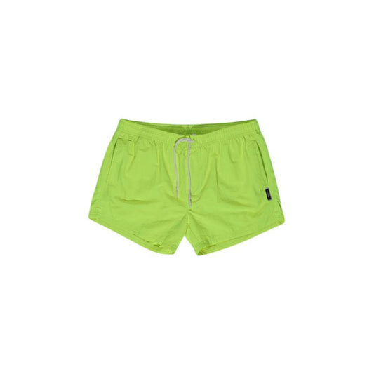 Hamaki-Ho Yellow Polyester Swim Short 1728,71956299936,Clothing,Hamaki-Ho,IT52 | XL,IT54 | XXL,Men,Men - Clothing,New with tags,Swimwear - Men - Clothing,Yellow Hamaki-Ho HA-15940000695-IT52 | XL