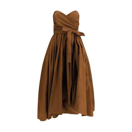 PINKO Strapless long Dress 1728,72470364320,Brown,Clothing,Dresses - Women - Clothing,IT40 | M,New with tags,PINKO,Women,Women - Clothing PINKO PI-104937Y3LEL71-IT40 | M