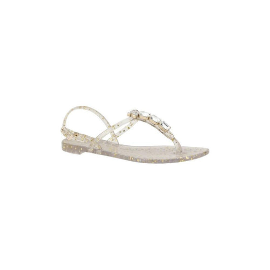 Casadei Swarovski Jelly Sandals 1728,72470364320,Casadei,EU36/US6,Gold,New with tags,Sandals - Women - Shoes,Shoes,Women,Women - Shoes Casadei CA-2Y260J0101CHBEGA513ORO-EU36/US6