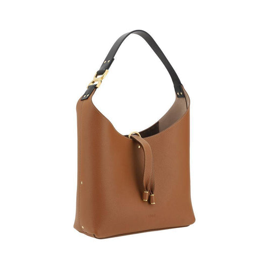 Chloé Marcie Shoulder Bag 1728,72470364320,Bags,Brown,Chloé,New with tags,Shoulder Bags - Women - Bags,Women,Women - Bags Chloé CHCHC24AS629I3125MBB
