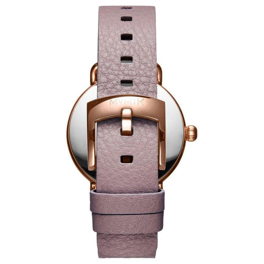 MVMT Purple Leather Watch 1728,67434610848,MVMT,New with tags,Purple,Watches,Watches for Women - Watches,Women MVMT MVDFR01RGPUAC