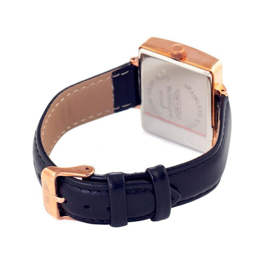 Bobroff Black Leather Watch 1728,67434610848,Black,Bobroff,New with tags,Watches,Watches for Women - Watches,Women Bobroff BOBF0035S014AC