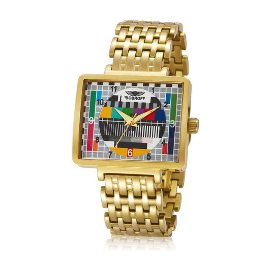 Bobroff Gold Stainless Steel Watch 1728,67434610848,Bobroff,Gold,New with tags,Watches,Watches for Women - Watches,Women Bobroff BOBF0036AC