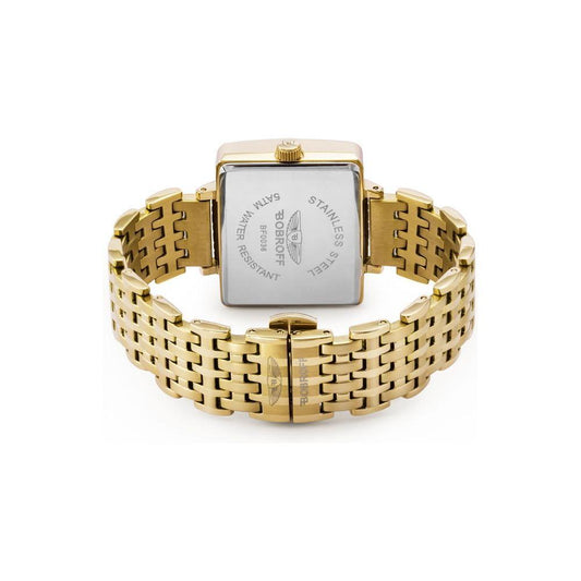 Bobroff Gold Stainless Steel Watch 1728,67434610848,Bobroff,Gold,New with tags,Watches,Watches for Women - Watches,Women Bobroff BOBF0036AC