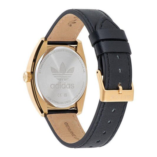 Adidas Black Leather Watch 1728,67434610848,Adidas,Black,New with tags,Watches,Watches for Women - Watches,Women Adidas ADAOFH22512AC