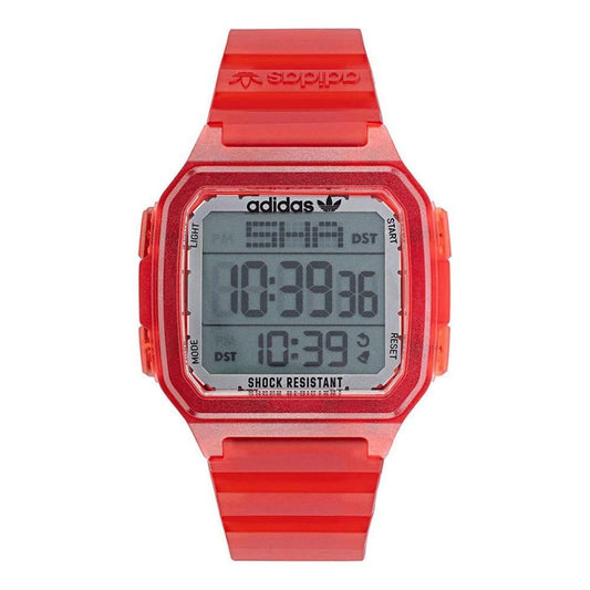 Adidas Red Resin Watch 1728,67434610848,Adidas,New with tags,Red,Watches,Watches for Women - Watches,Women Adidas ADAOST22051AC