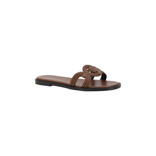Versace Medusa Sandals 1728,72470364320,Brown,EU36/US6,EU37/US7,New with tags,Sandals - Women - Shoes,Shoes,Versace,Women,Women - Shoes Versace VE-1018364DVT2P1NF00-EU36/US6
