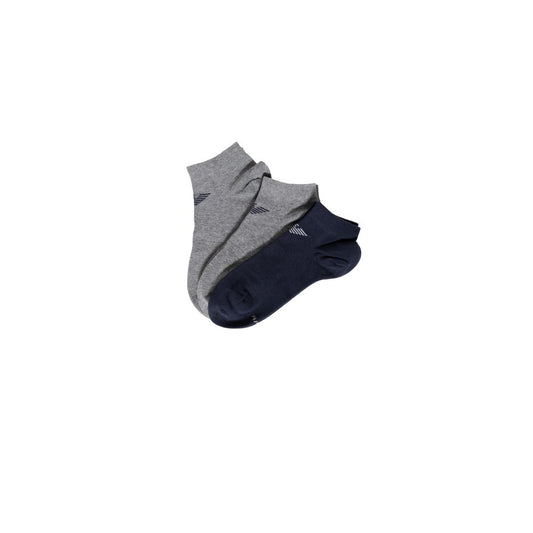 Emporio Armani Underwear Blue Cotton Sock 1728,71956299936,Accessories,Blue,Emporio Armani Underwear,L-XL,Men,Men - Accessories,New with tags,S-M,Socks - Men - Accessories Emporio Armani Underwear EM-13477800010-S-M