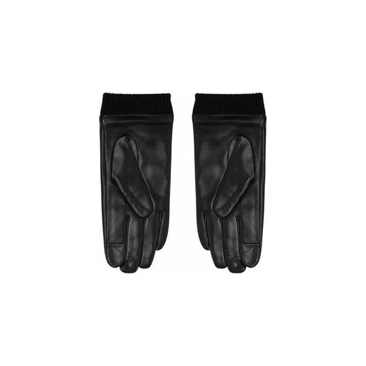Calvin Klein Black Leather Glove