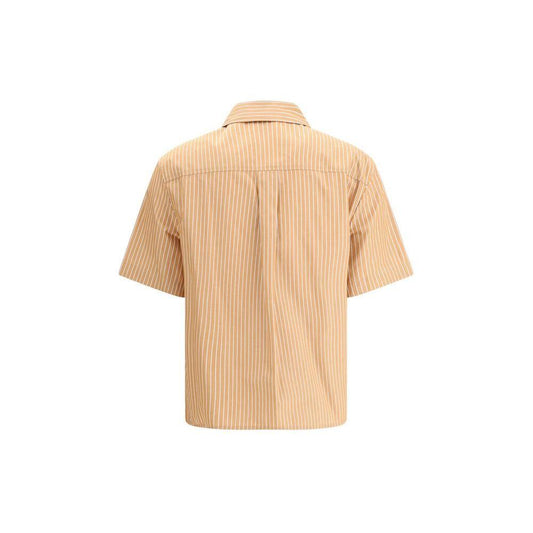 PINKO Short sleeve striped Shirt 1728,72470364320,Clothing,IT38 | S,New with tags,Orange,PINKO,Shirts - Women - Clothing,Women,Women - Clothing PINKO PI-104779A2FHLZ1-IT38 | S