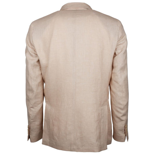 Made in Italy Beige Linen Blazer 1728,67346170016,Beige,Blazers - Men - Clothing,Clothing,IT50 | L,Made in Italy,Men,Men - Clothing,New with tags Made in Italy LO-14883-IT50 | L