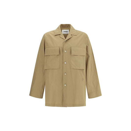 Jil Sander 167 Emb Shirt 1728,72470364320,Beige,Clothing,IT46 | S,IT48 | M,Jil Sander,Men,Men - Clothing,New with tags,Shirts - Men - Clothing Jil Sander JI-J47DL0167J45292235-IT46 | S