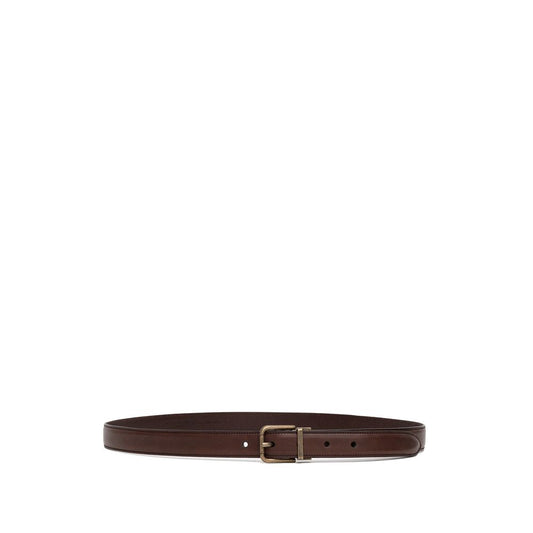 Dolce & Gabbana Brown Calfskin Belt 100 cm / 40 Inches,1728,67397976224,Accessories,Belts - Men - Accessories,Brown,Dolce & Gabbana,Men,Men - Accessories,New with tags Dolce & Gabbana DO-8815664-100 CM / 40 INCHES