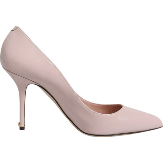 Dolce & Gabbana Pink Patent Leather Stiletto Heel Pumps Shoes 1728,67345645728,Dolce & Gabbana,EU40/US9.5,Material: 100% Patent Leather,Pink,Preowned / Defect,Pumps - Women - Shoes,Shoes,Women,Women - Shoes Dolce & Gabbana LA12441-40