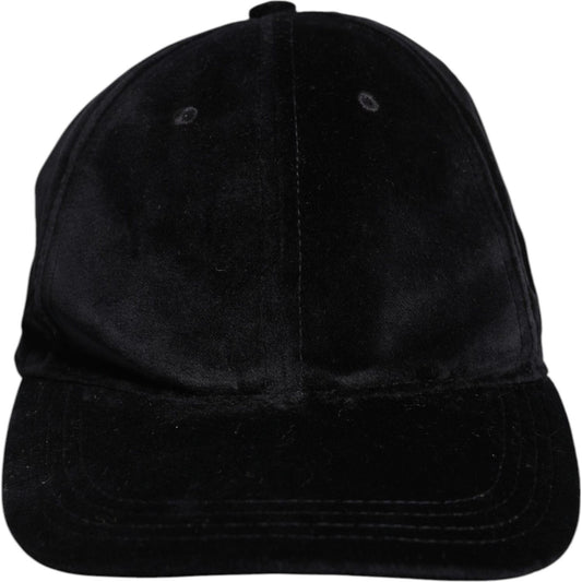 Dolce & Gabbana Black Cotton 6 Panels Baseball Cap 1728,59 cm|L,67345645728,Accessories,Black,Dolce & Gabbana,Hats & Caps - Men - Accessories,Material: 100% Cotton,Men,Men - Accessories,New with tags Dolce & Gabbana HAT9717-59