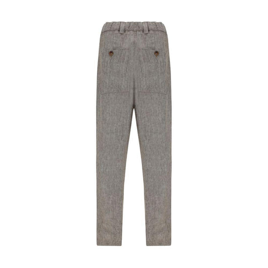 Brunello Cucinelli Linen Pants 1728,72470364320,Brown,Brunello Cucinelli,Clothing,IT50 | L,Jeans & Pants - Men - Clothing,Men,Men - Clothing,New with tags Brunello Cucinelli BR-MH251S2470C024-IT50 | L