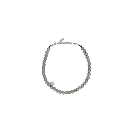 Brunello Cucinelli Shimmer Bead Necklace 1728,72470364320,Brunello Cucinelli,Jewelry,Necklaces - Women - Jewelry,New with tags,One Size,Silver,Women,Women - Jewelry Brunello Cucinelli BR-MCOW9LA02C046-ONE SIZE