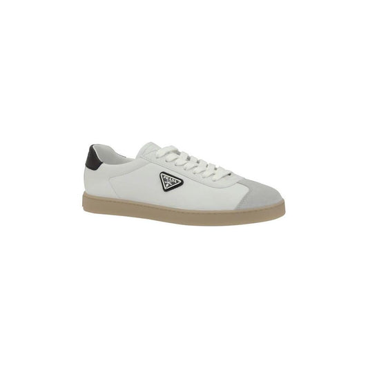 Prada Logoed Sneakers 1728,72470364320,EU44/US11,Men,Men - Shoes,New with tags,Prada,Shoes,Sneakers - Men - Shoes,White Prada PR-2EE394FG000Y5TF0964-EU44/US11