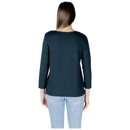 Street One Green Viscose Long Sleeve 1728,34 | XXS,71956299936,Clothing,Green,IT36|XXS,IT38|XS,IT40|S,IT42|M,New with tags,Street One,Tops & T-Shirts - Women - Clothing,Women,Women - Clothing Street One ST-16561200150-IT38|XS