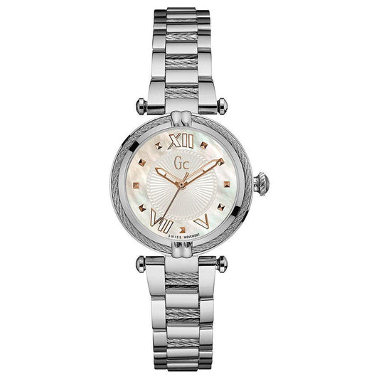 GC Silver Stainless Steel Watch 1728,67434610848,GC,New with tags,Silver,Watches,Watches for Women - Watches,Women GC GCY18001L1AC