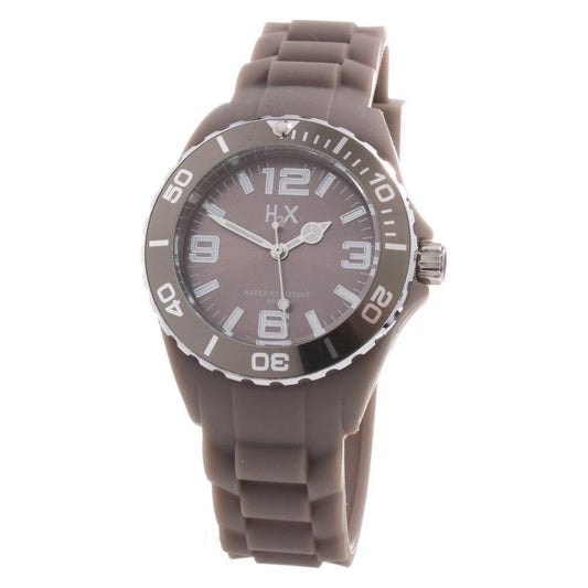 Haurex Brown Rubber Watch 1728,67434610848,Brown,Haurex,New with tags,Watches,Watches for Women - Watches,Women Haurex HASG382DG2AC
