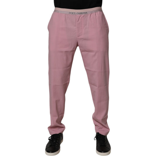 Dolce & Gabbana Pink Cotton Stretch Chino Pants 1728,67345645728,Clothing,Dolce & Gabbana,IT48 | M,Jeans & Pants - Men - Clothing,Material: 98% Cotton 2% Elastane,Men,Men - Clothing,New with tags,Pink Dolce & Gabbana PAN75201-48